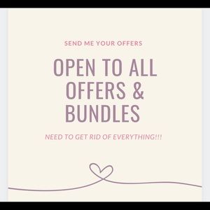 SEND ME YOUR OFFERS!!!